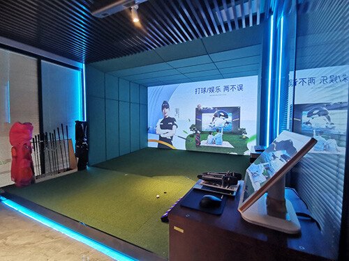 【方案?室內高爾夫+影K一體】英嘉尼總部室內高